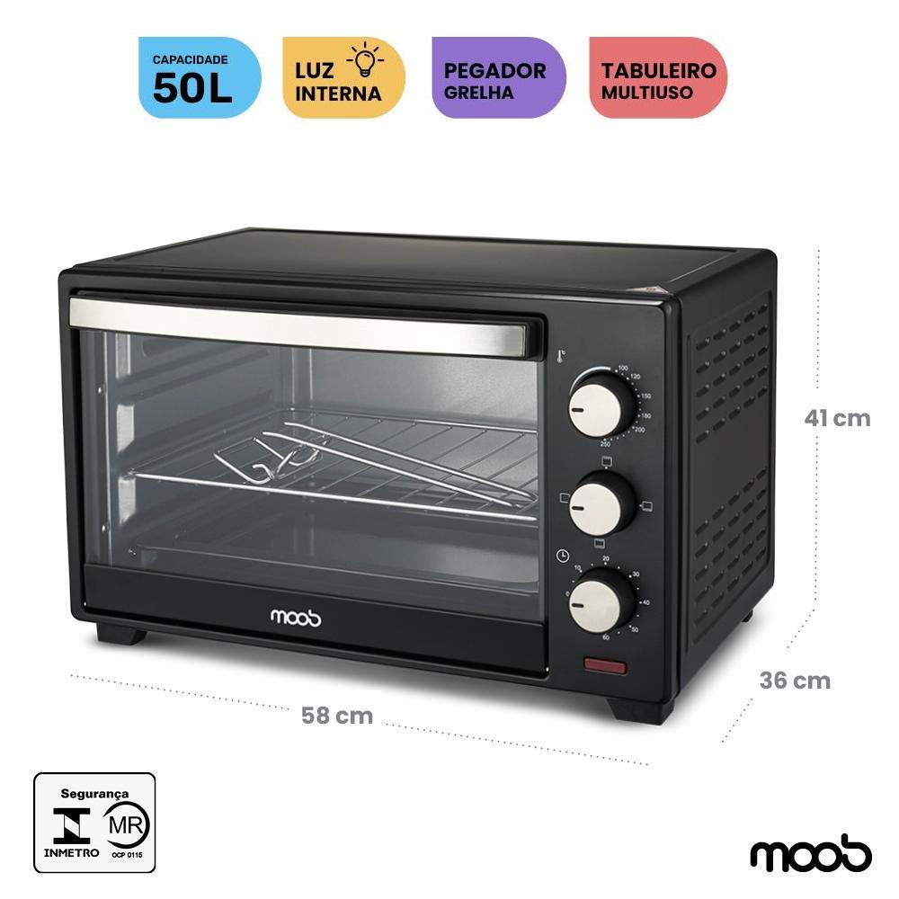 Forno Elétrico Bancada Moob 50 Litros - 220V