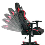Cadeira Gamer Moob Thunder Preto/Vermelho