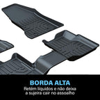 Tapete Bandeja - Jeep Compass (3 Pçs 3D)