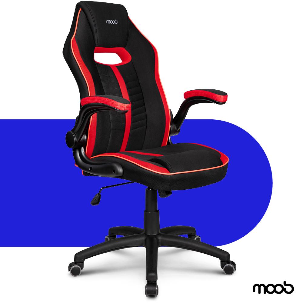 Cadeira Gamer Moob Force Preto/Vermelho