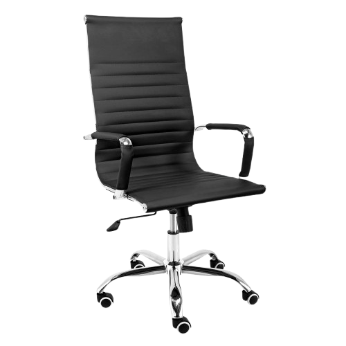 Cadeira Moob Boston Presidente Preta