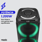 Caixa de Som Moob Groove Amplificada