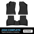 Tapete Bandeja - Jeep Renegade (3 Pçs)