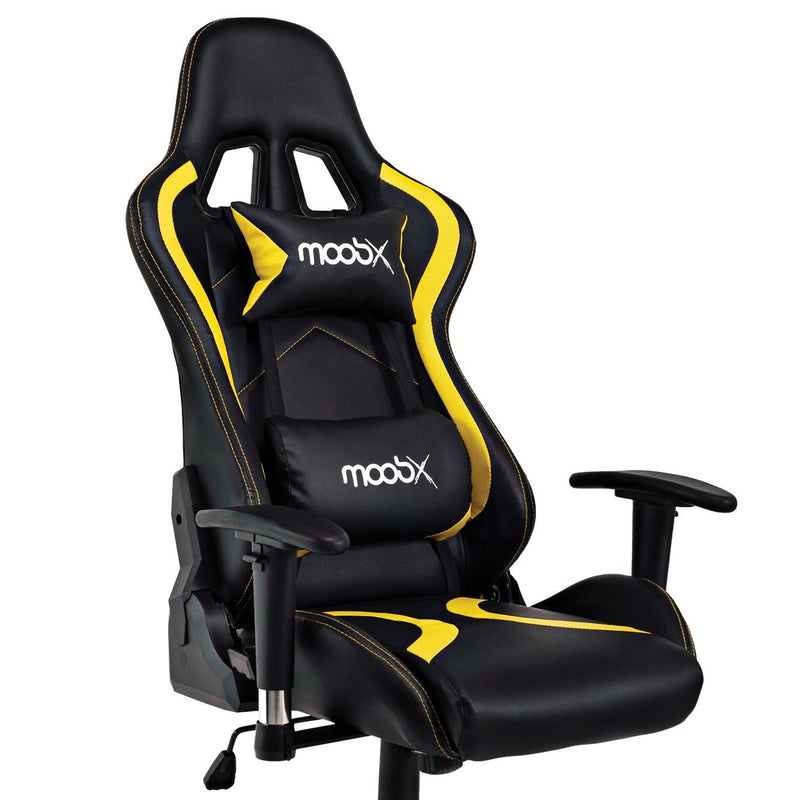 Cadeira Gamer Moob Thunder Preto/Amarelo