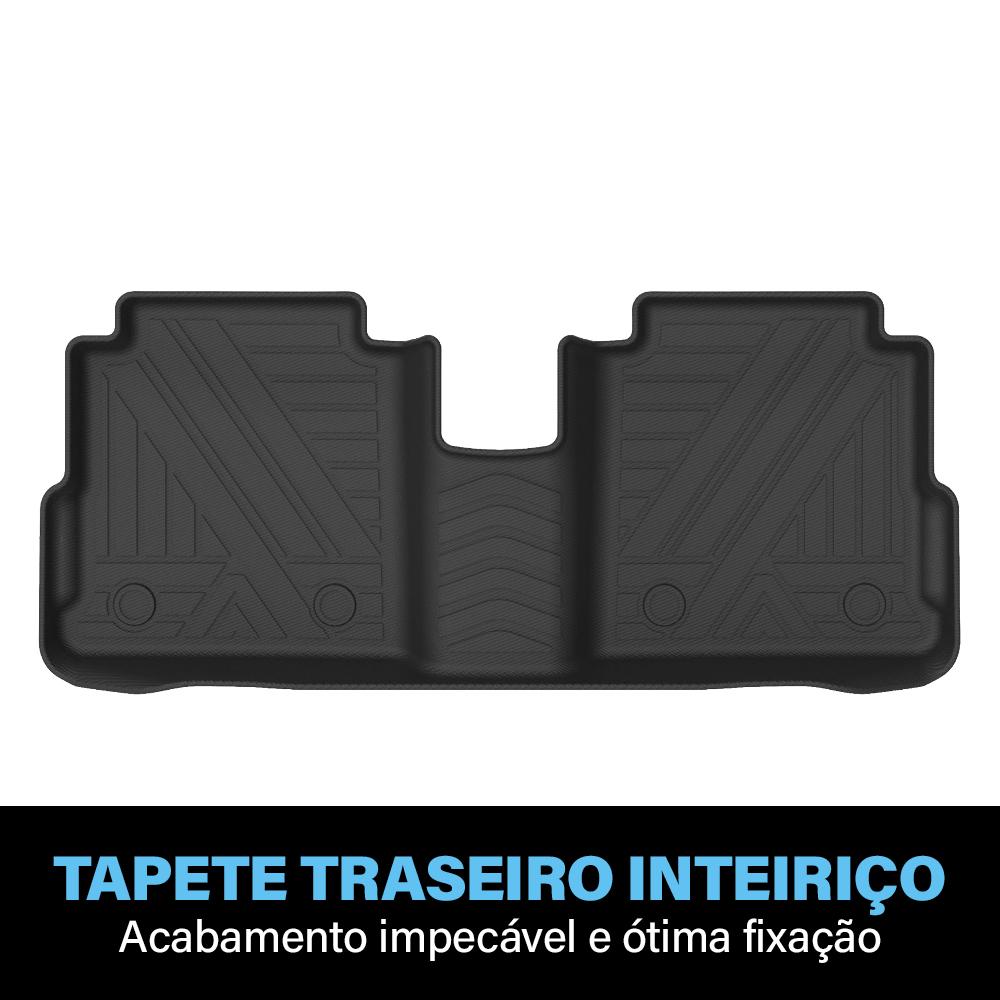 Tapete Bandeja - Nissan Kicks (3 Pçs 3D)