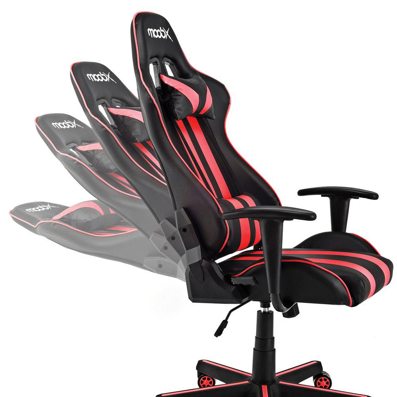 Cadeira Gamer Moob Nitro Preto/Vermelho