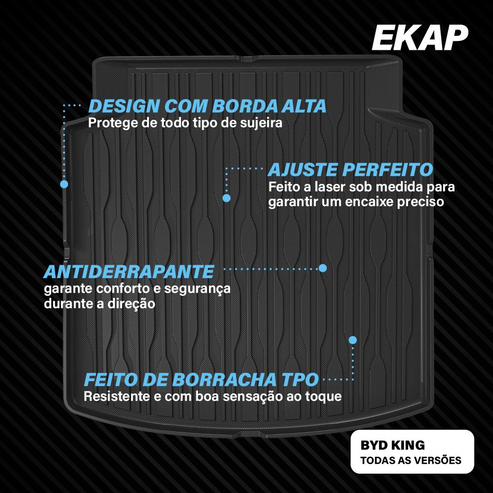 Tapete Bandeja Porta Mala - BYD King (3D)