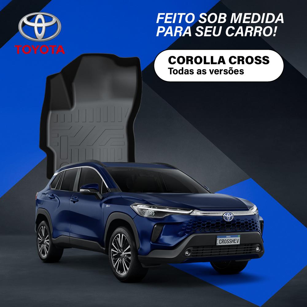 Tapete Bandeja - Corolla Cross (3 Pçs 3D)