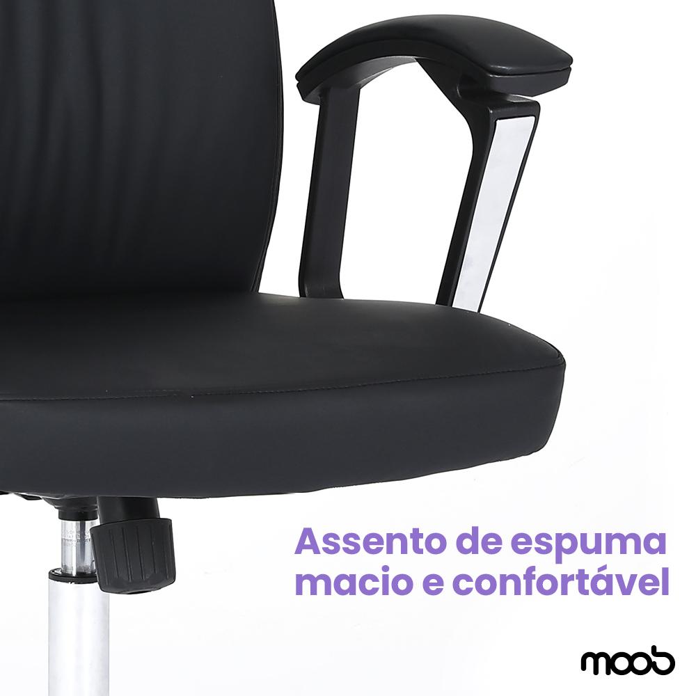 Cadeira Moob Lisboa Presidente Preta