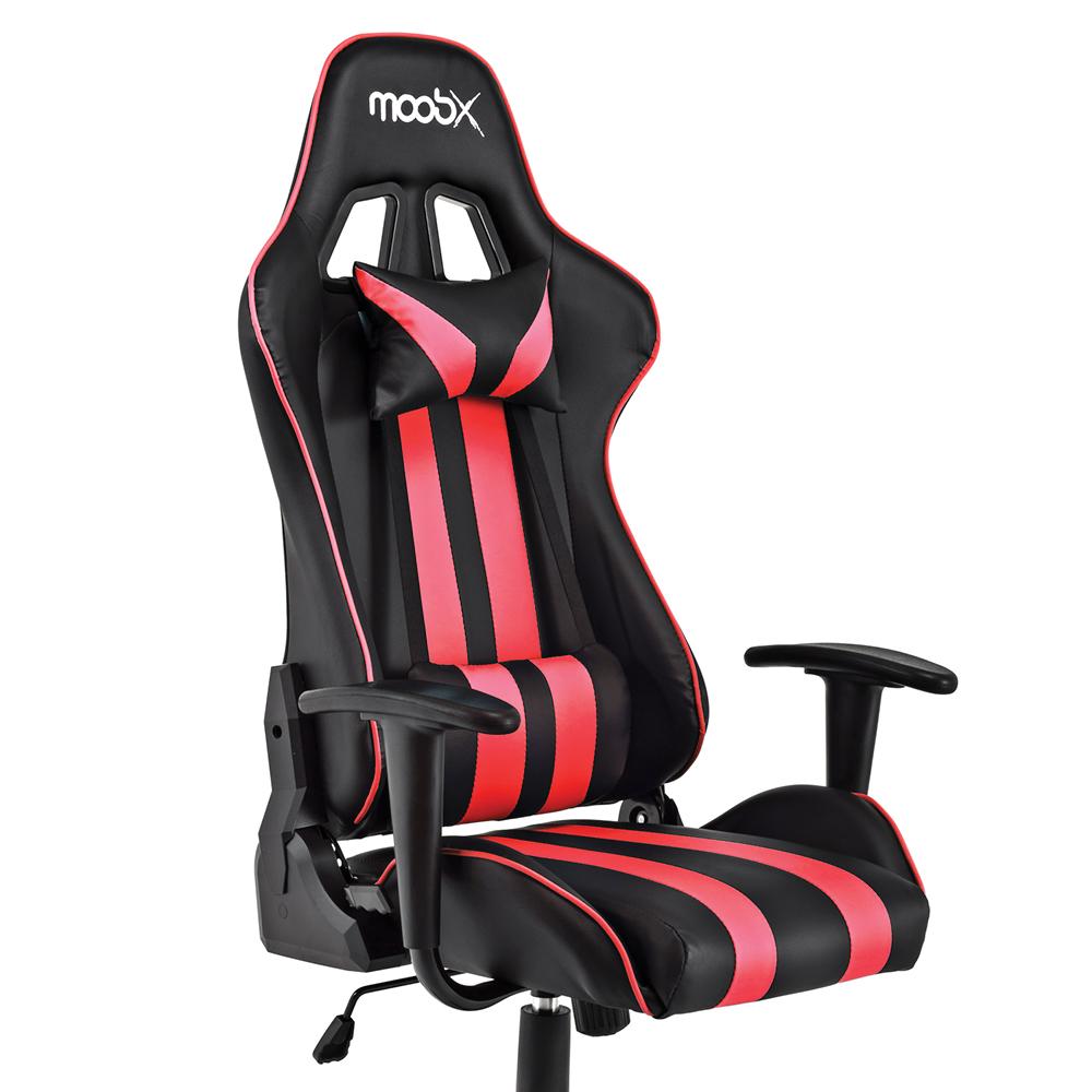 Cadeira Gamer Moob Nitro Preto/Vermelho