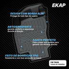 Tapete Bandeja - Volkswagen Taos  (3 Pçs 3D)