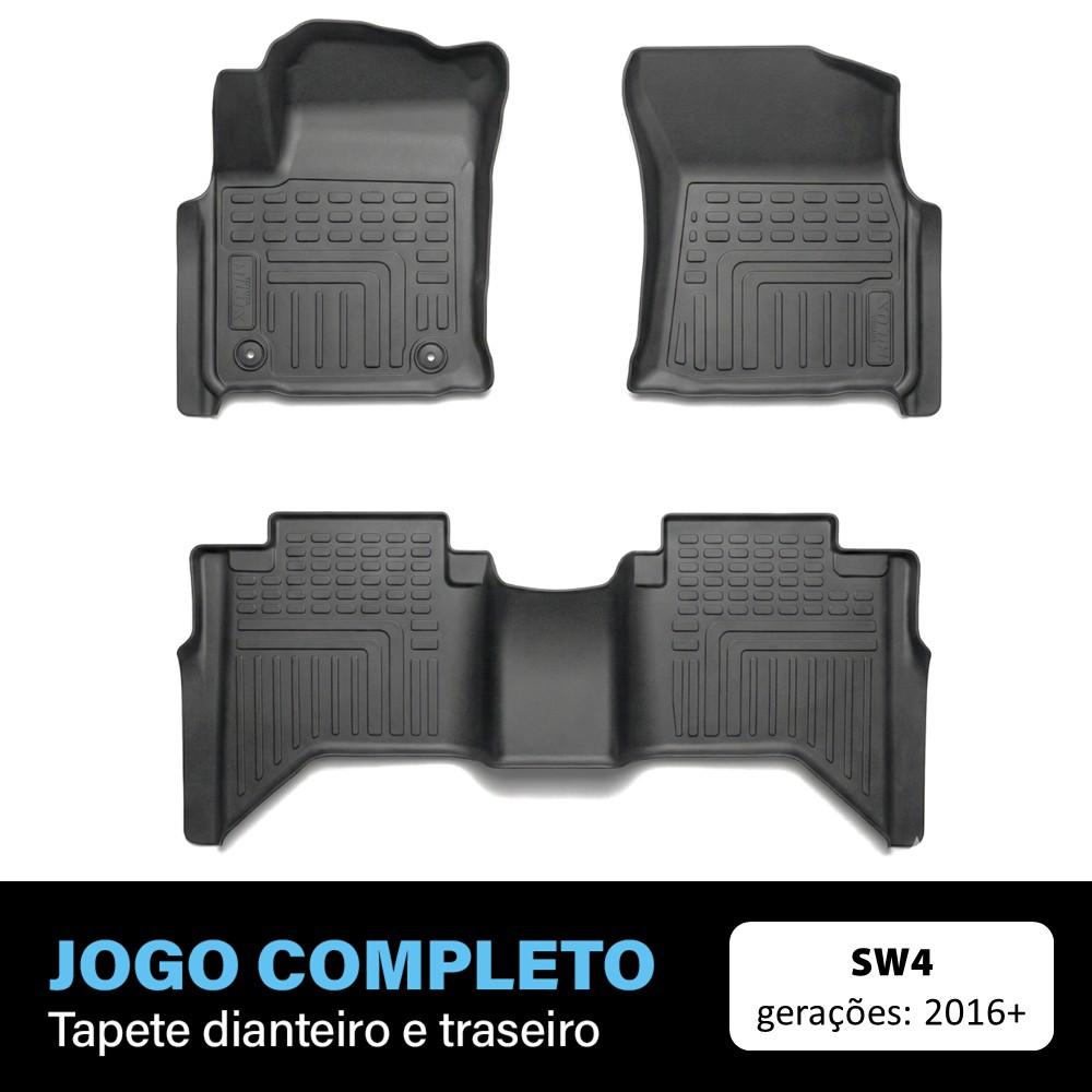 Tapete Bandeja Toyota SW4 (5 Pçs) 3D - Ekap