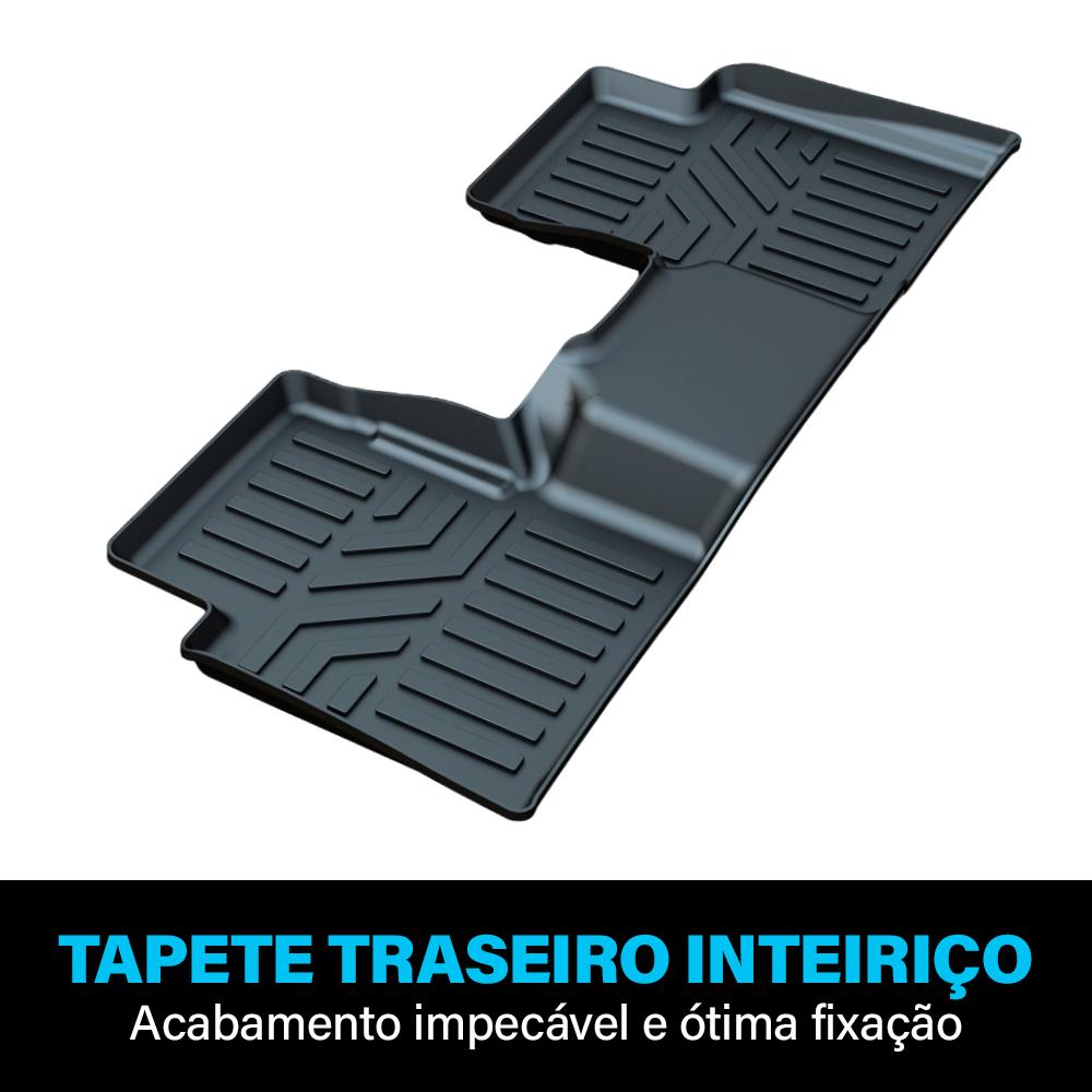 Tapete Bandeja - Fiat Toro (3 Pçs 3D)