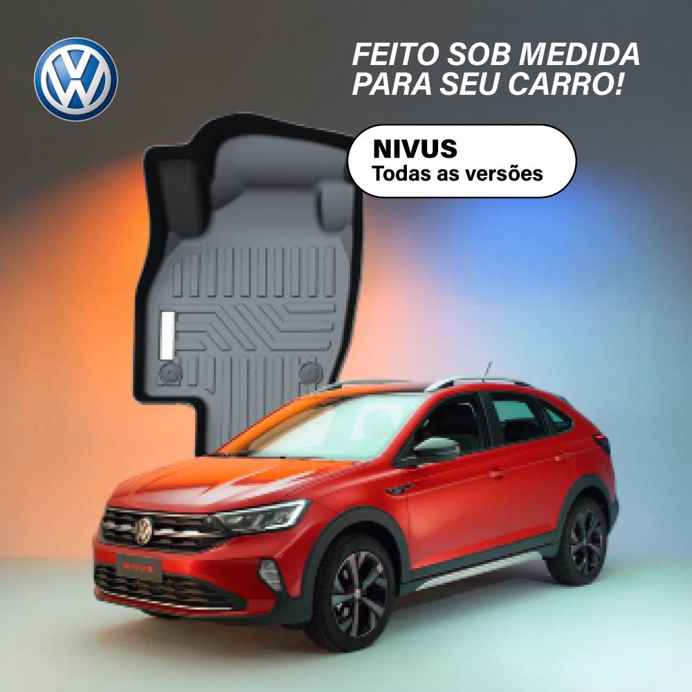 Tapete Bandeja - Volkswagen Nivus (3 Pçs 3D)