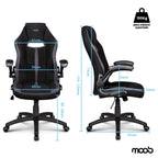 Cadeira Gamer Moob Force Preto/Cinza