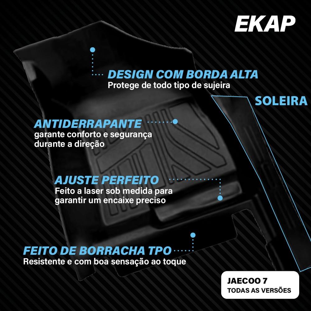 Tapete Bandeja - Chery Jaecoo 7 (4 Pçs 5D)