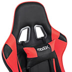 Cadeira Gamer Moob GT Racer Preto/Vermelho