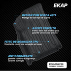 Tapete Bandeja - BYD Song Pro (4 Pçs 3D)